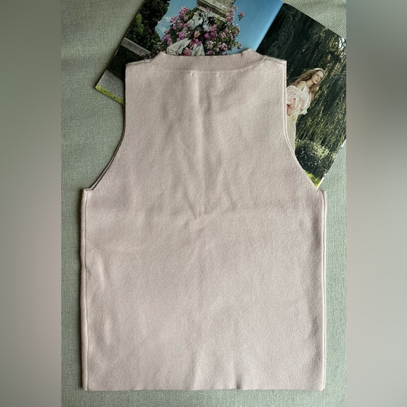 New Line & Dot Madrid Top / Vest In Pink Size L - Picture 7 of 11